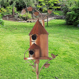 Bird House Creative Garden Decor Birds Houses Decor for Yard Garden Outdoors style A