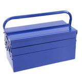 Maxbell Portable Tool Box Durable Strong Lightweight Multipurpose for Plumber Garage Three Layers