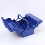 Maxbell Portable Tool Box Durable Strong Lightweight Multipurpose for Plumber Garage Three Layers