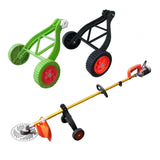 Trimmer Support Wheels Adjustable Universal Attachment for Weeding Cutter