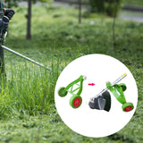 Trimmer Support Wheels Adjustable Universal Attachment for Weeding Cutter