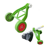 Trimmer Support Wheels Adjustable Universal Attachment for Weeding Cutter