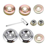 Maxbell Metal Lawnmower Blade Adapter Kit for lawnmower String Trimmer Brush Cutter