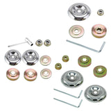 Maxbell Metal Lawnmower Blade Adapter Kit for lawnmower String Trimmer Brush Cutter