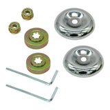 Maxbell Metal Lawnmower Blade Adapter Kit for lawnmower String Trimmer Brush Cutter