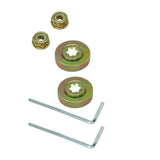 Maxbell Metal Lawnmower Blade Adapter Kit for lawnmower String Trimmer Brush Cutter
