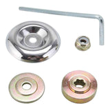 Maxbell Metal Lawnmower Blade Adapter Kit for lawnmower String Trimmer Brush Cutter
