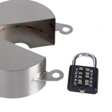 Maxbell 2xOutdoor Faucet Cover Removable Gate Faucet Locking Device for Outdoor Garden