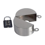 Maxbell 2xOutdoor Faucet Cover Removable Gate Faucet Locking Device for Outdoor Garden