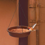 Maxbell 2xBird Feeding Dish Tray Platform Feeder Bird Water Bowl for Garden Patio Tree