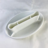 Maxbell Spatula Velvet Wall Coverings Finisher Plastering Trowel for Drywall Filling Oval