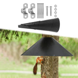 Bird Feeder Protection Universal Rainproof Wrap Around Squirrel Baffle 18inch