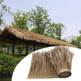 Maxbell 2xPalm Thatch Roll Straw Mats Decorate Straw Roofing Panel for Party Fence Roof