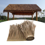 Maxbell 2xPalm Thatch Roll Straw Mats Decorate Straw Roofing Panel for Party Fence Roof