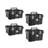 Tool Box Lightweight Strong Hardware Organizer for Warehouse Household Trunk 41cmx32cmx20.5cm