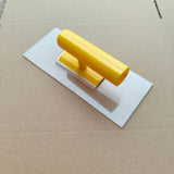 Maxbell Plastering Trowel Devices Finishing Trowel for Pool Coatings Lining Concrete Yellow