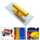 Maxbell Plastering Trowel Devices Finishing Trowel for Pool Coatings Lining Concrete Yellow