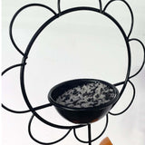 Maxbell Hanging Bird Feeder Flower Shaped Oriole Feeder for Garden, Attracting Birds Style A