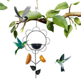 Maxbell Hanging Bird Feeder Flower Shaped Oriole Feeder for Garden, Attracting Birds Style A