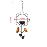 Maxbell Hanging Bird Feeder Flower Shaped Oriole Feeder for Garden, Attracting Birds Style A