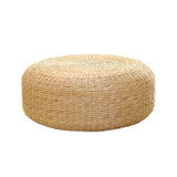 Maxbell 2xTatami Seat Cushion Handcrafted Meditation Cushion for Office Indoor Balcony 40cm diameter