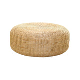 Maxbell 2xTatami Seat Cushion Handcrafted Meditation Cushion for Office Indoor Balcony 40cm diameter