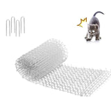 Garden Cat Scat Mats Keep Cats Away Digging Stopper for Backyard 2m 4 Nails