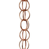 Maxbell 2xRain Chains Replace Metal Rainwater Catcher Chain for Awnings Backyard Sheds Rings