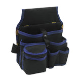 Maxbell Gardening Tool Waist Bag Belt Waterproof Practical Tool Belt Pouch Carpenter blue edges