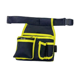 Maxbell Gardening Tool Waist Bag Belt Waterproof Practical Tool Belt Pouch Carpenter yellow edge