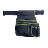 Maxbell Gardening Tool Waist Bag Belt Waterproof Practical Tool Belt Pouch Carpenter green edge