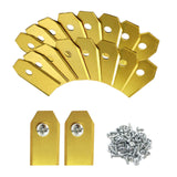 Maxbell Robotic Mower Blade Parts Replacement Mower Blade for Garden Trimmer Machine 18 Aureate