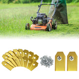 Maxbell Robotic Mower Blade Parts Replacement Mower Blade for Garden Trimmer Machine 18 Aureate