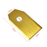 Maxbell Robotic Mower Blade Parts Replacement Mower Blade for Garden Trimmer Machine 18 Aureate