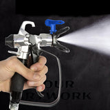 6x Reversible Airless Paint Sprayer Nozzle Tips Precise Nozzle for Buildings with Filter Net