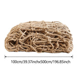 Maxbell 2xPlant Support Netting Jute Twine Trellis for Outdoor Balcony Climbing Plants 1Mx5M