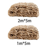 Maxbell 2xPlant Support Netting Jute Twine Trellis for Outdoor Balcony Climbing Plants 1Mx5M