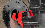 Maxbell 2 Piece Concrete Trowel Polishing Pad Portable Concrete Mixer Polishing Pad