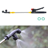 Maxbell 2xRetractable Sprayer Rod 45-80cm Water Sprayer Wand for Plants Garden Outdoor Double Curved Nozzle