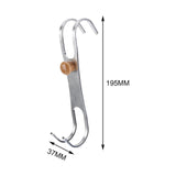 Maxbell Stainless Steel S Type Hook Thickened for Plumbers Home Repairs DIY Projects double hook