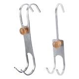 Maxbell Stainless Steel S Type Hook Thickened for Plumbers Home Repairs DIY Projects double hook