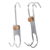 Maxbell Stainless Steel S Type Hook Thickened for Plumbers Home Repairs DIY Projects double hook