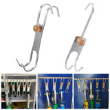 Maxbell Stainless Steel S Type Hook Thickened for Plumbers Home Repairs DIY Projects double hook