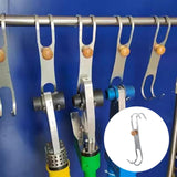 Maxbell Stainless Steel S Type Hook Thickened for Plumbers Home Repairs DIY Projects double hook