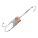 Maxbell Stainless Steel S Type Hook Thickened for Plumbers Home Repairs DIY Projects single hook