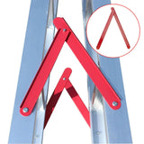 Maxbell 2xStepladders Tie Rod Aluminum Fixed Support Hinge Connector Step Ladder Hinge 56cm