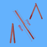 Maxbell 2xStepladders Tie Rod Aluminum Fixed Support Hinge Connector Step Ladder Hinge 77cm