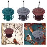 Maxbell Garden Birds Feeder Hanging Birds Feeding Station for Backyard Outside Trees Green
