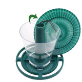 Maxbell Garden Birds Feeder Hanging Birds Feeding Station for Backyard Outside Trees Green