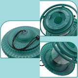 Maxbell Garden Birds Feeder Hanging Birds Feeding Station for Backyard Outside Trees Green